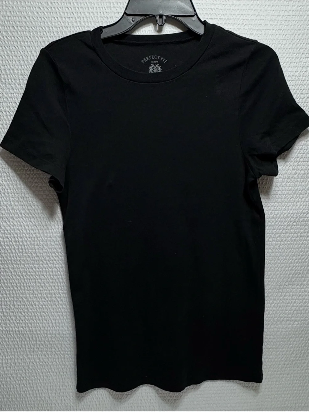 Vintage  J crew prefect fit Black women Crew Neck T-Shirt  XL